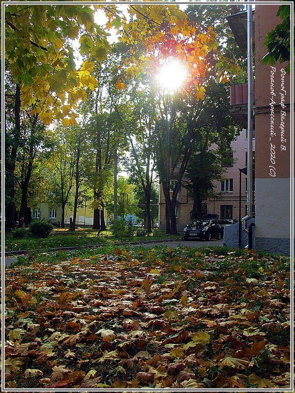 Вспоминая осень - Валерий Викторович РОГАНОВ-АРЫССКИЙ