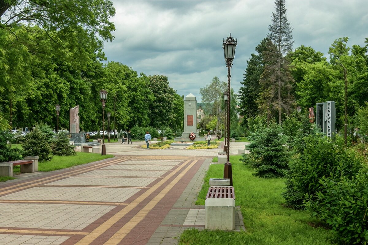 Центральный парк в городе Армавир - Игорь Сикорский