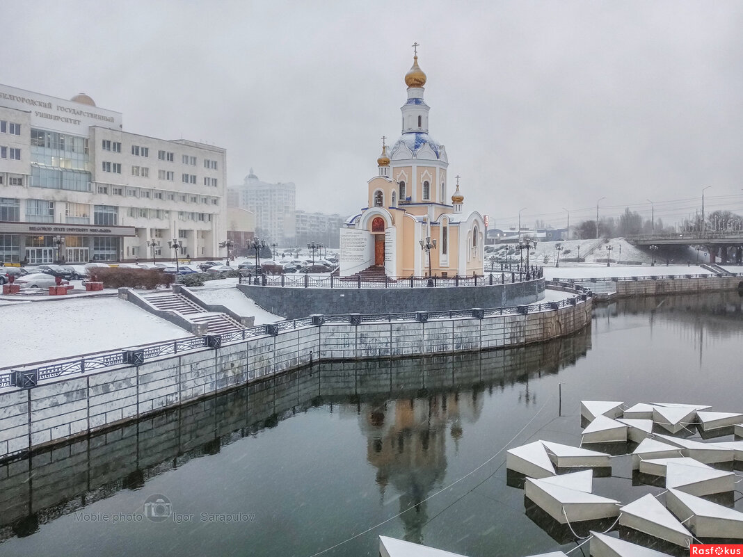 Храм во имя святого Архангела Гавриила зимой - Игорь Сарапулов