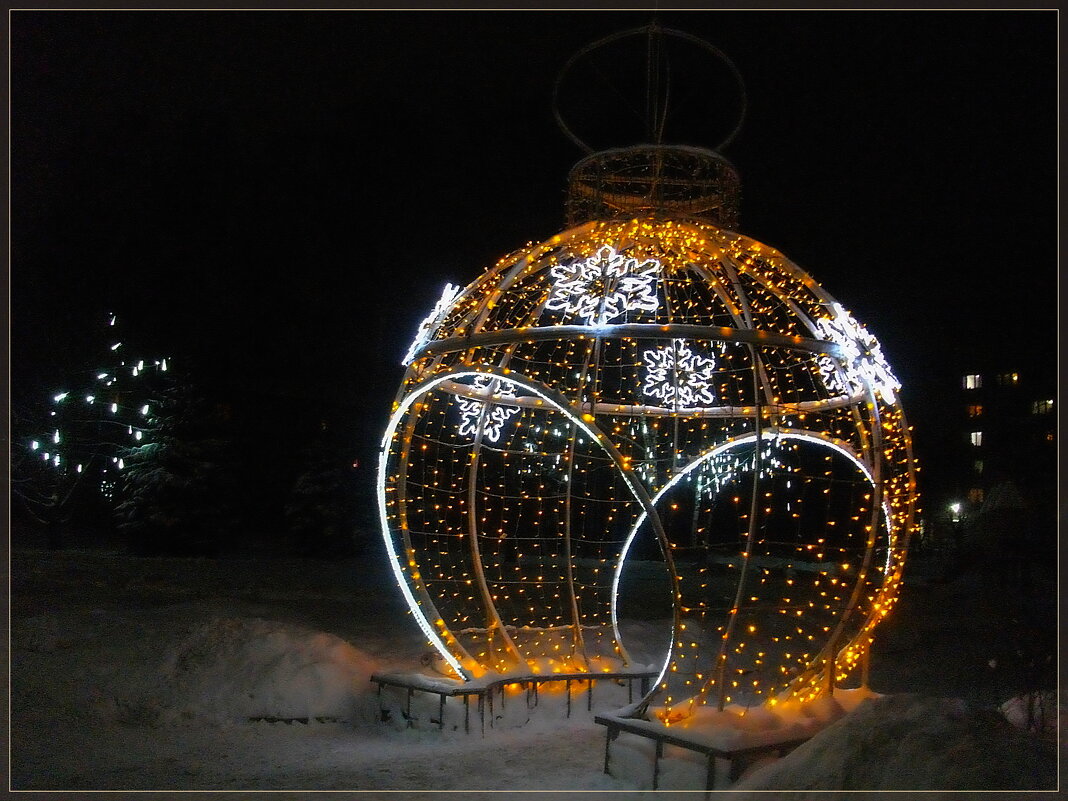 Новогодние городские украшения. - Лия ☼