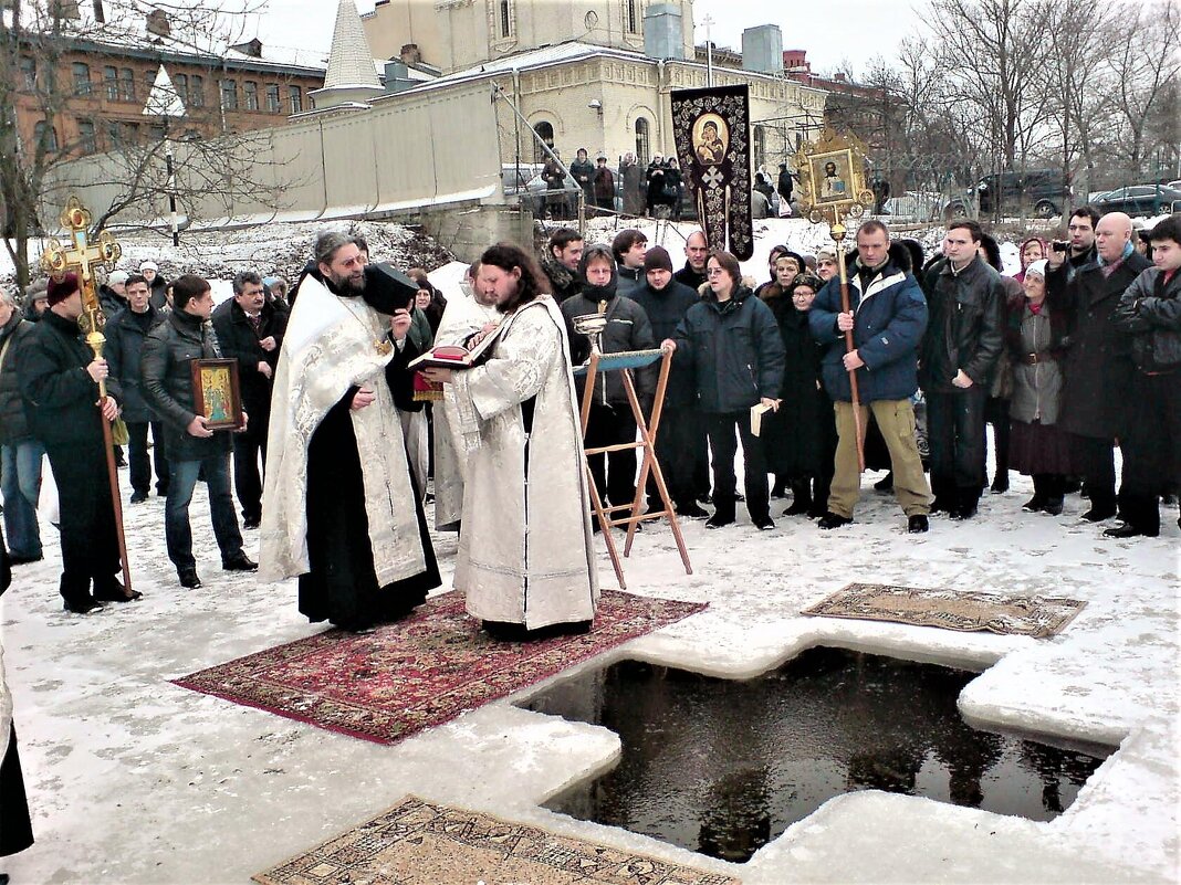 Друзья, с праздником КРЕЩЕНИЯ ГОСПОДНЯ /БОГОЯВЛЕНИЯ/ - Виктор Никитенко