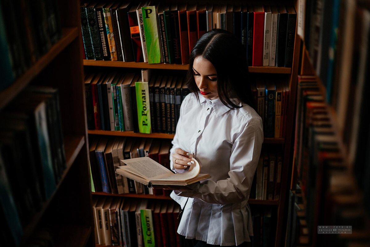 фотосессия в баибиотеке Кричев - Евгений Третьяков