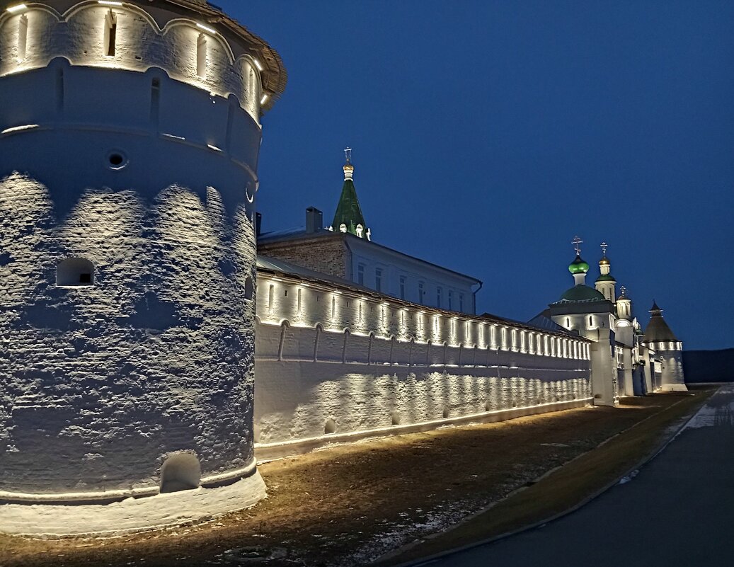 Макарьевский монастырь с новой иллюминацией - Владимир 