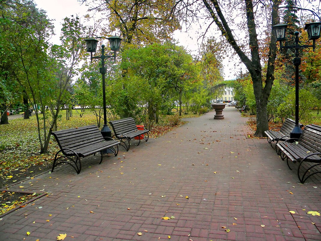 В осеннем парке - Роман Савоцкий