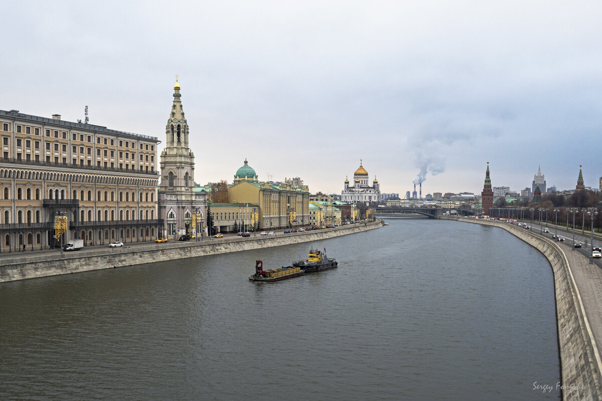 Вид с Большого Москворецкого моста. - Сергей Фомичев