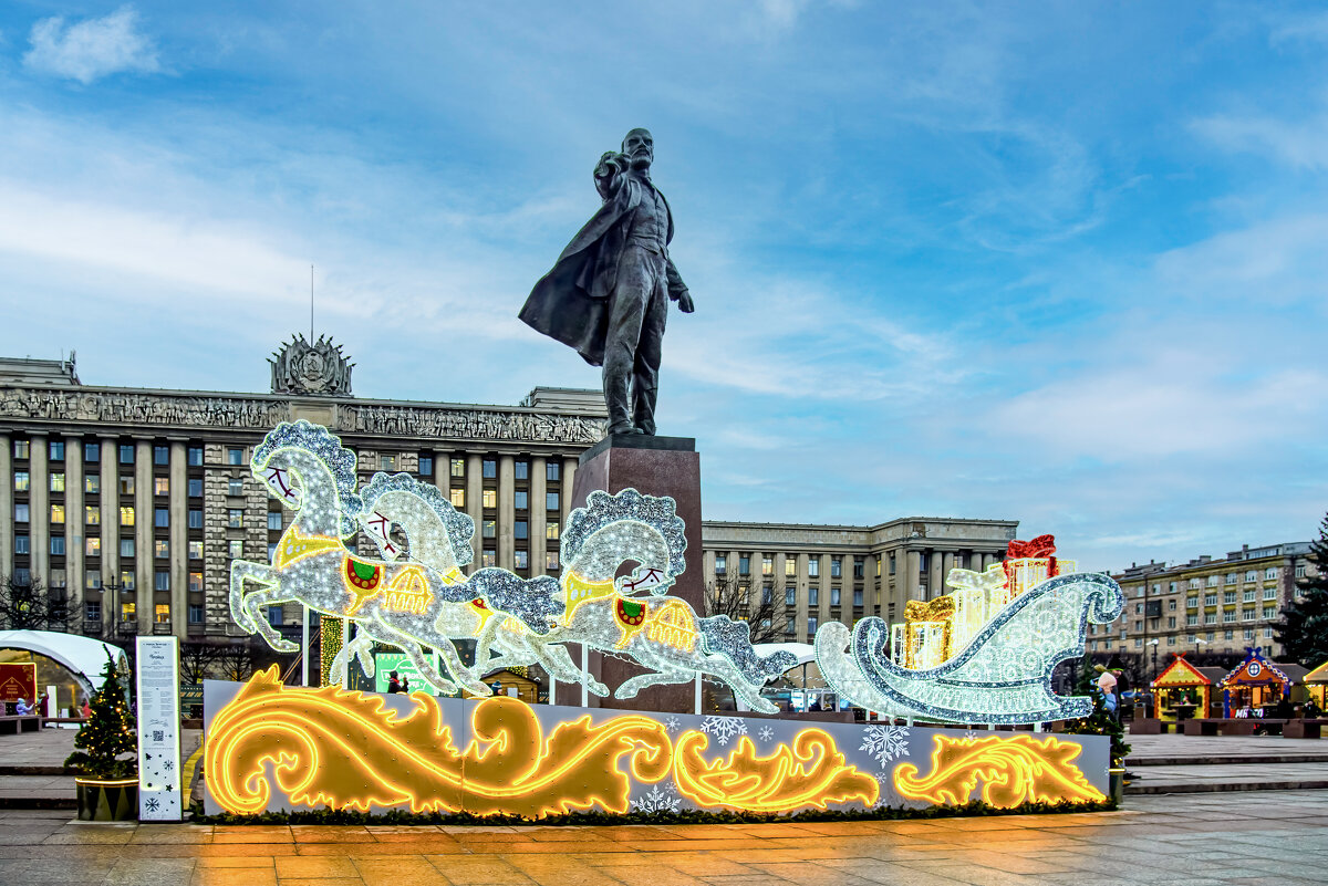 СПб. Рождественская ярмарка на Московской площади. - Виктор Орехов