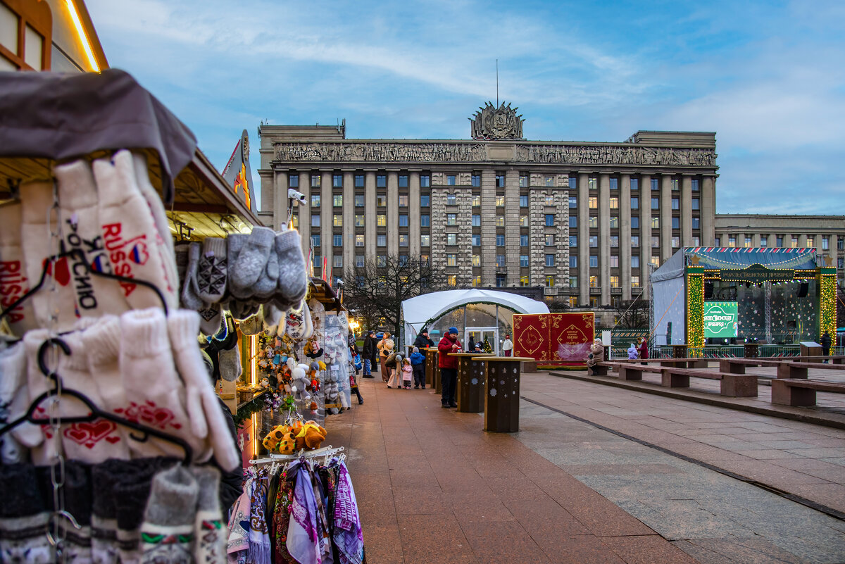 СПб. Рождественская ярмарка на Московской площади. - Виктор Орехов