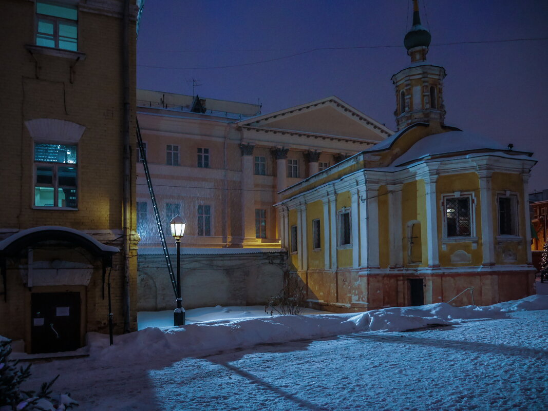 Зимний вечер в Петровском монастыре - Наталья Rosenwasser