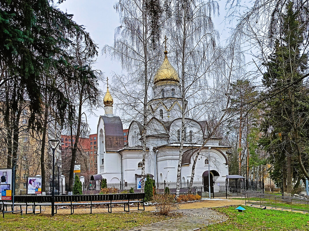 Храм святителя Луки на территории 64-й городской клинической больницы им. В. В. Виноградова. - Наташа *****