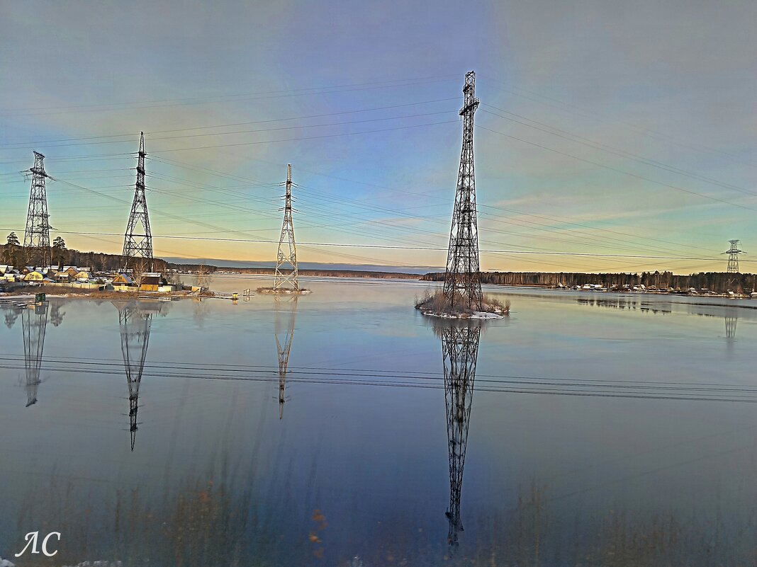 Рефтинское водохранилище, Свердловская область - Любовь Сахарова