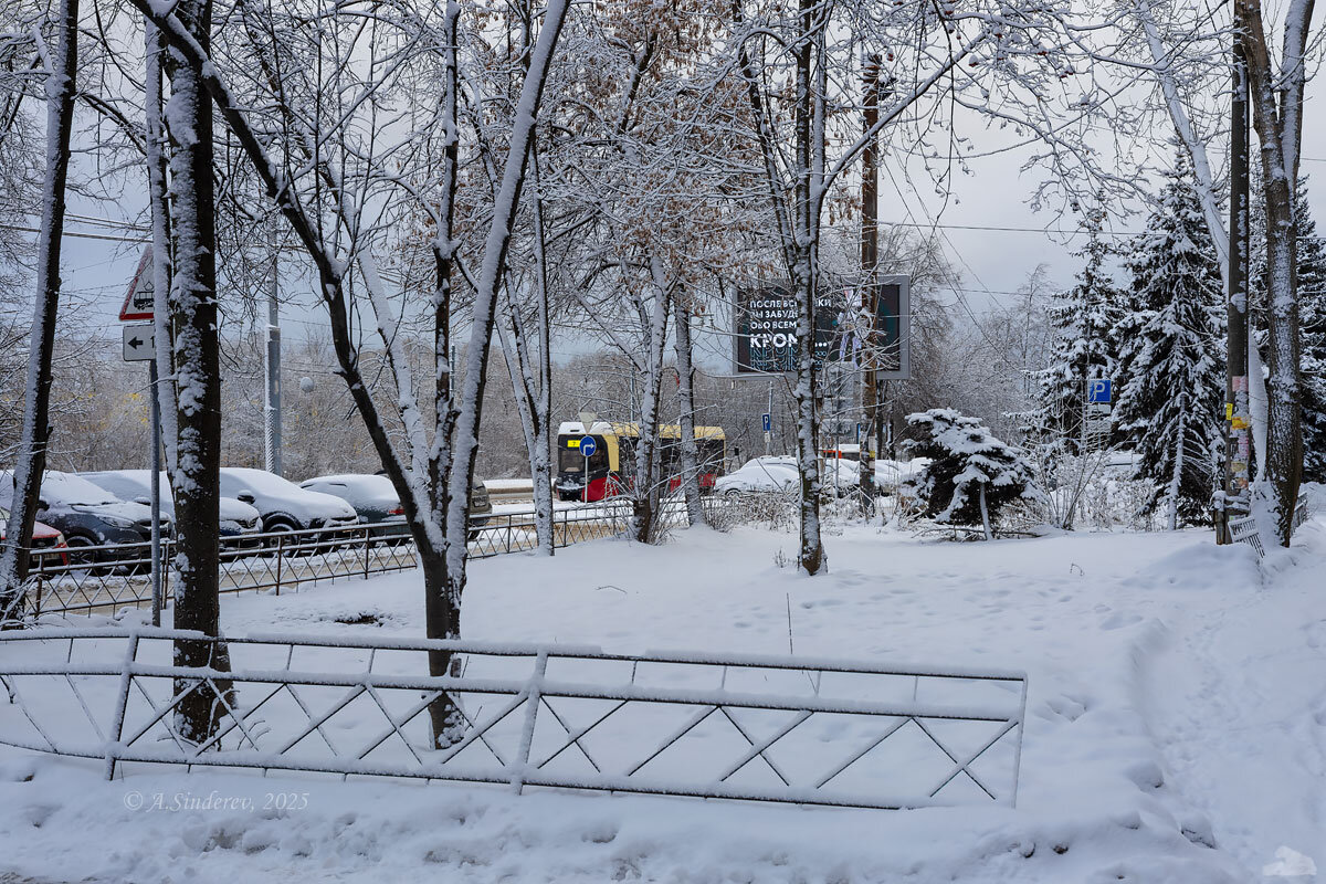 Улица в снегу - Александр Синдерёв