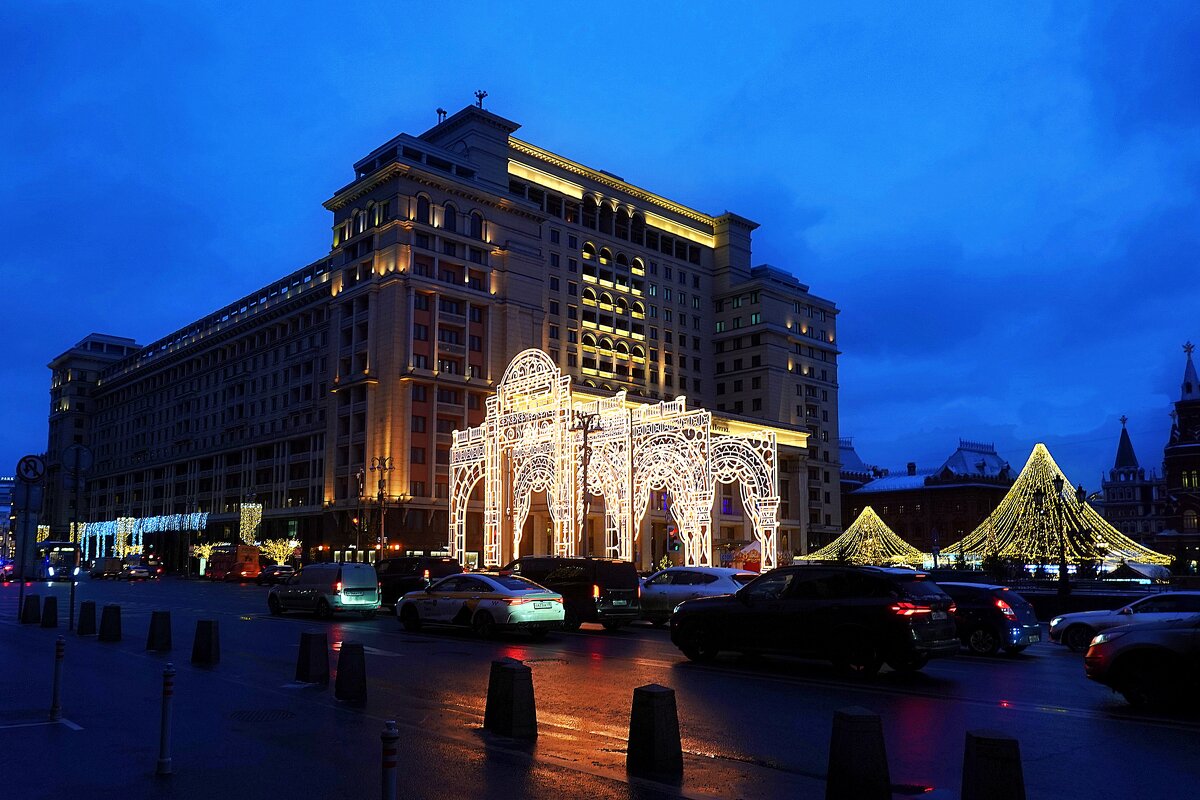 Новогодняя Москва. - Татьяна Помогалова