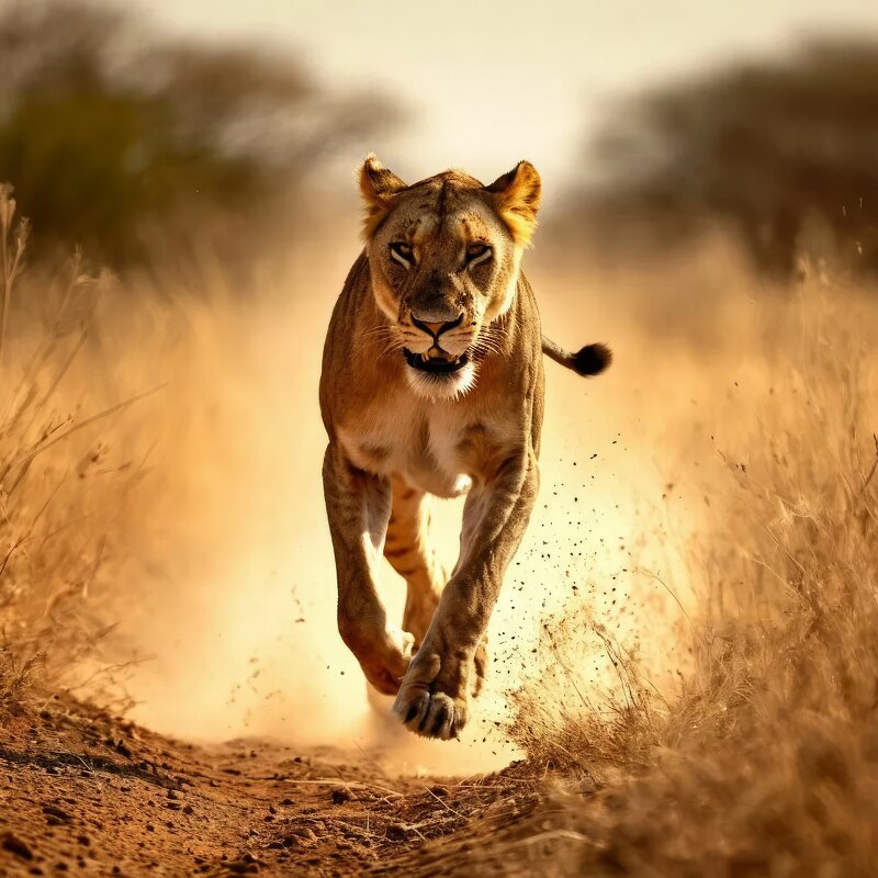 Львица (Мои фантазии в нейросетях) - Андрей 