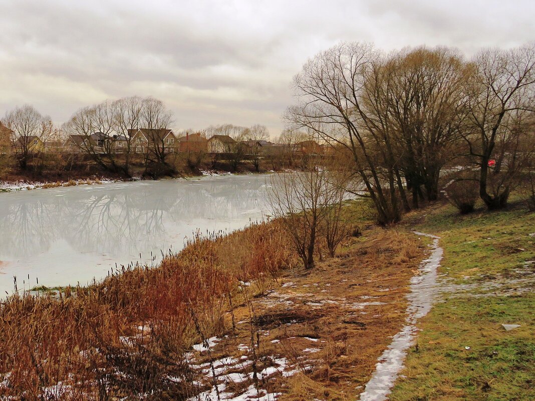 Река зимой - Андрей Снегерёв