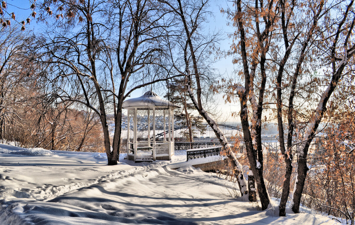 В зимнем парке - Галина Шеина-Мюльдорфер В зимнем парке - Галина Шеина-Мюльдорфер