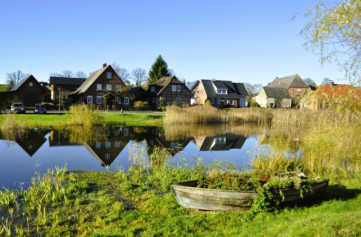 Деревенский пруд - Галина Шеина-Мюльдорфер Деревенский пруд - Галина Шеина-Мюльдорфер
