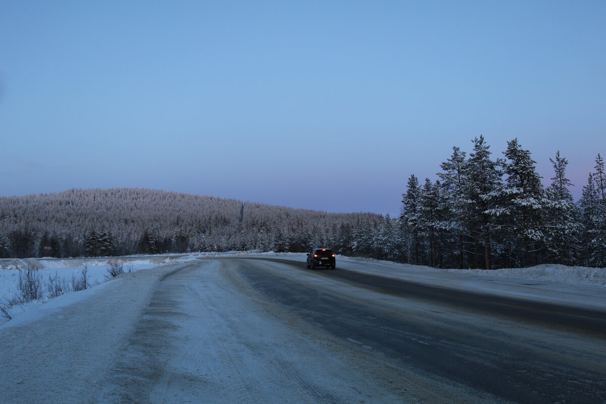 Зимняя дорога - Ольга Зимняя дорога - Ольга