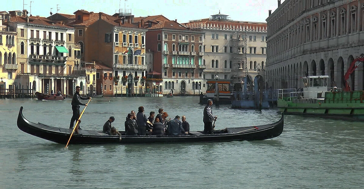 Venezia. Grande canale. Traghetto. - Игорь Олегович Кравченко