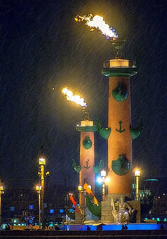 Огонь колонн ростральных - Юрий Велицкий