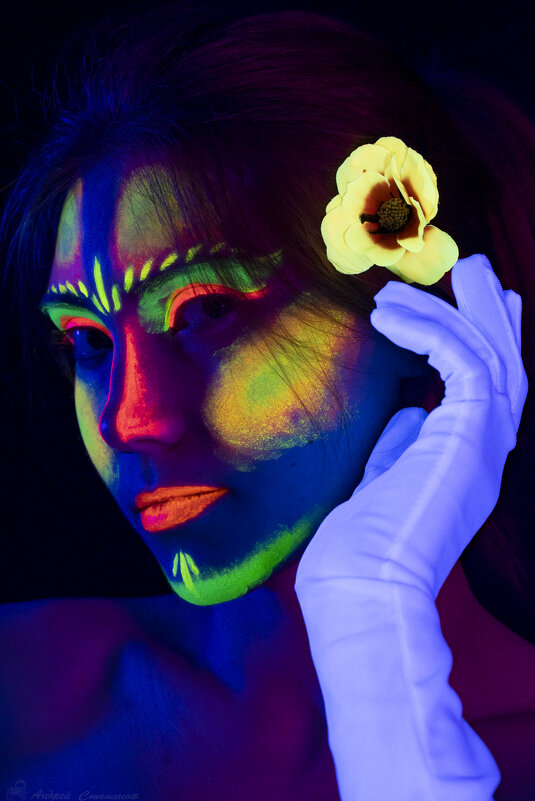 Неоновый портрет. - Андрей + Ирина Степановы Неоновый портрет. - Андрей + Ирина Степановы