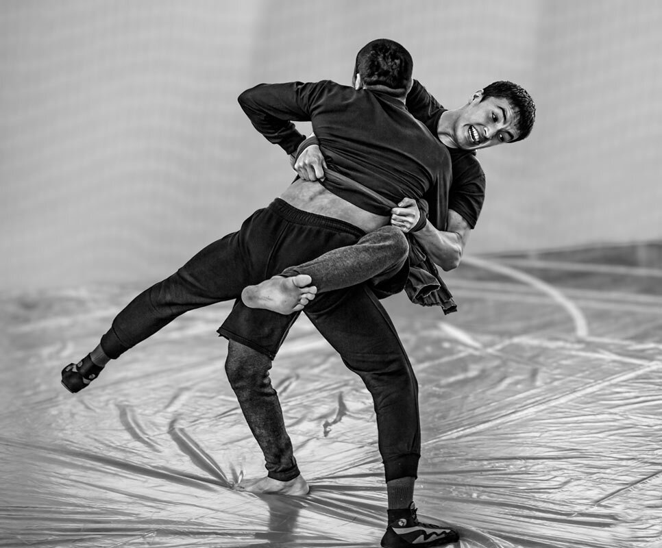 Борьба куреш - SanSan 