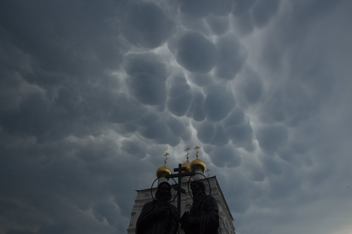 Облака - мамматусы. - Михаил Колосов Облака - мамматусы. - Михаил Колосов
