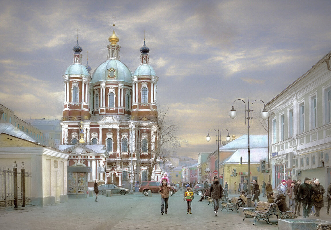 Москва. Церковь Климента папы Римского в Климентовском переулке. - В и т а л и й .... Л а б з о'в