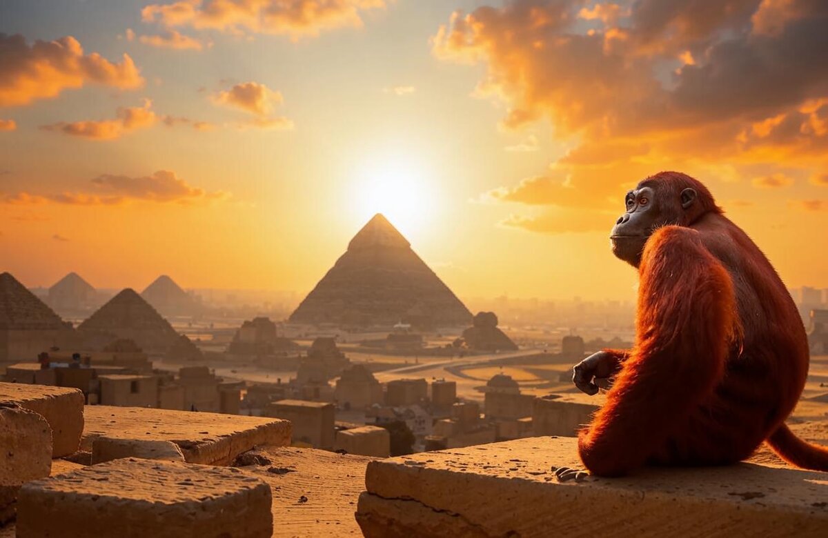 Пирамиды и орангутанг - Юрий Гайворонскiий Пирамиды и орангутанг - Юрий Гайворонскiий