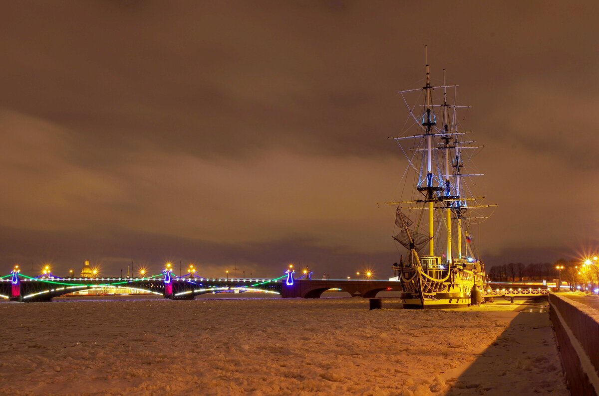 Ночная Нева - Сергей Швечков Ночная Нева - Сергей Швечков