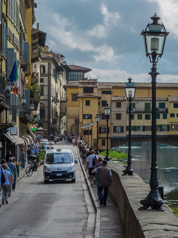 Узкие тротуары вдоль Арно - Наталья Rosenwasser Узкие тротуары вдоль Арно - Наталья Rosenwasser