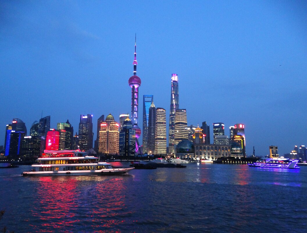 речка Хуанпу в Шанхае - svk * речка Хуанпу в Шанхае - svk *