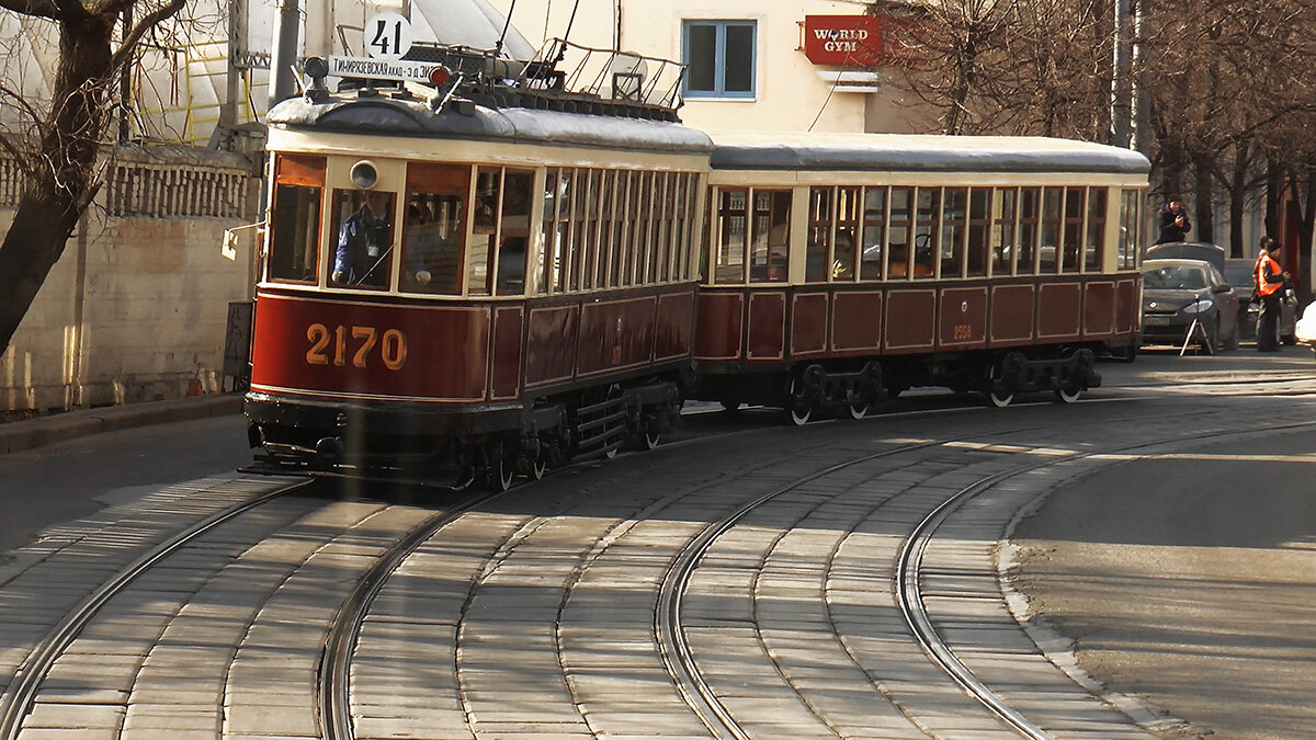 Москва, парад трамваев. - Игорь Олегович Кравченко Москва, парад трамваев. - Игорь Олегович Кравченко