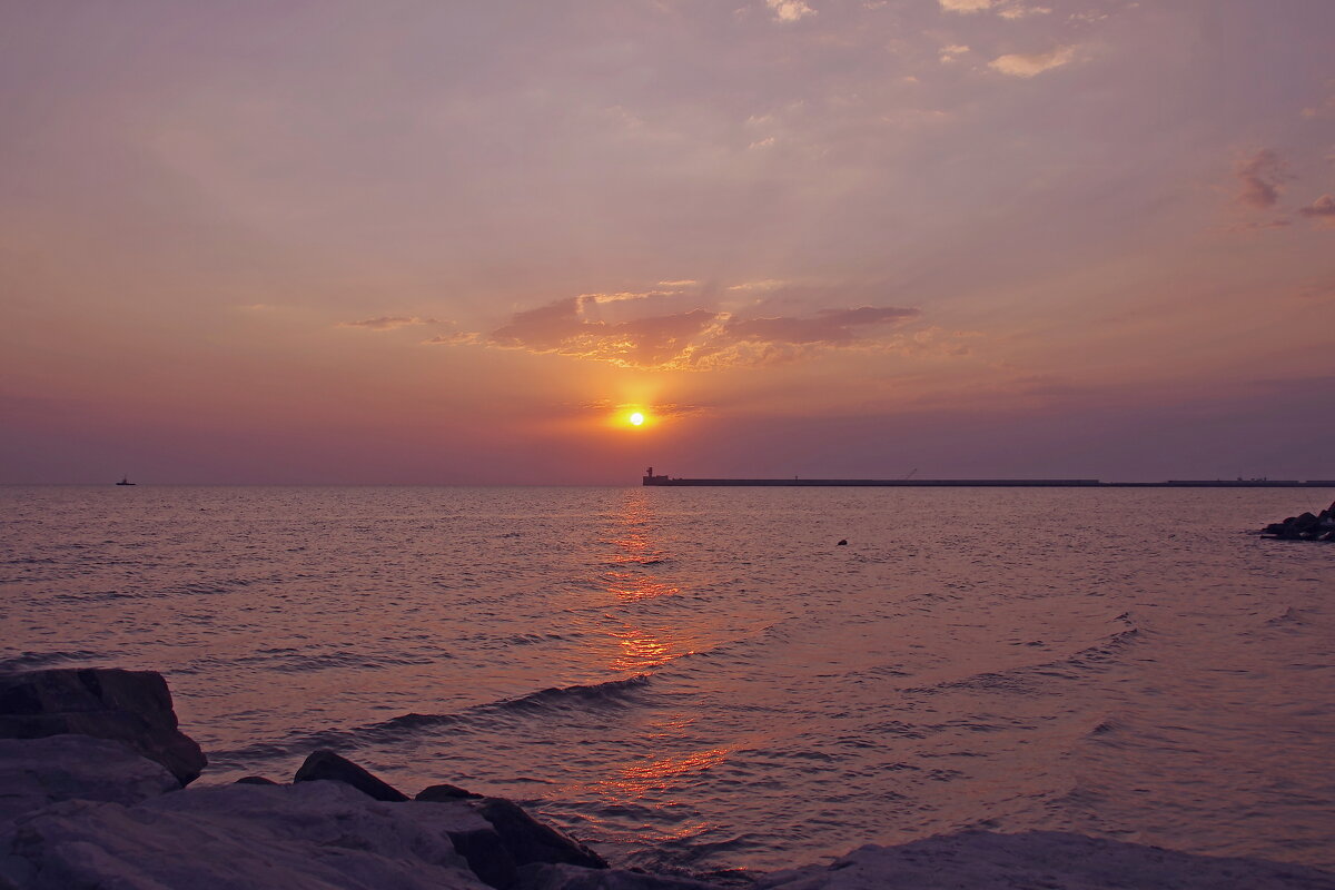Рассвет на Каспийском море - Сергей Швечков Рассвет на Каспийском море - Сергей Швечков