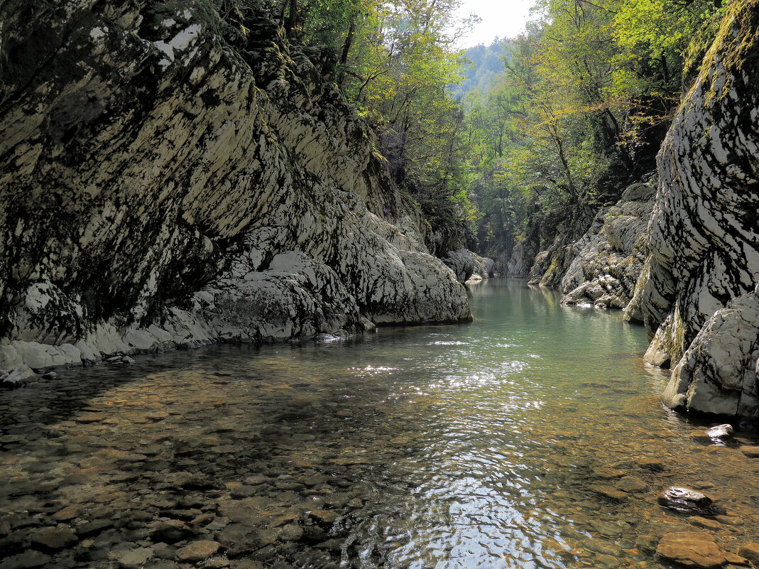 Река Хоста и каньон Чёртовы ворота. - Евгений Седов Река Хоста и каньон Чёртовы ворота. - Евгений Седов
