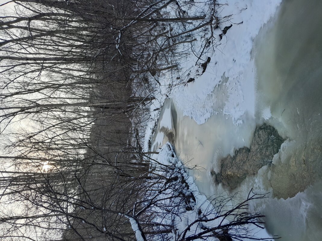 Лесная речка, начало весны - Николай Ефремов Лесная речка, начало весны - Николай Ефремов