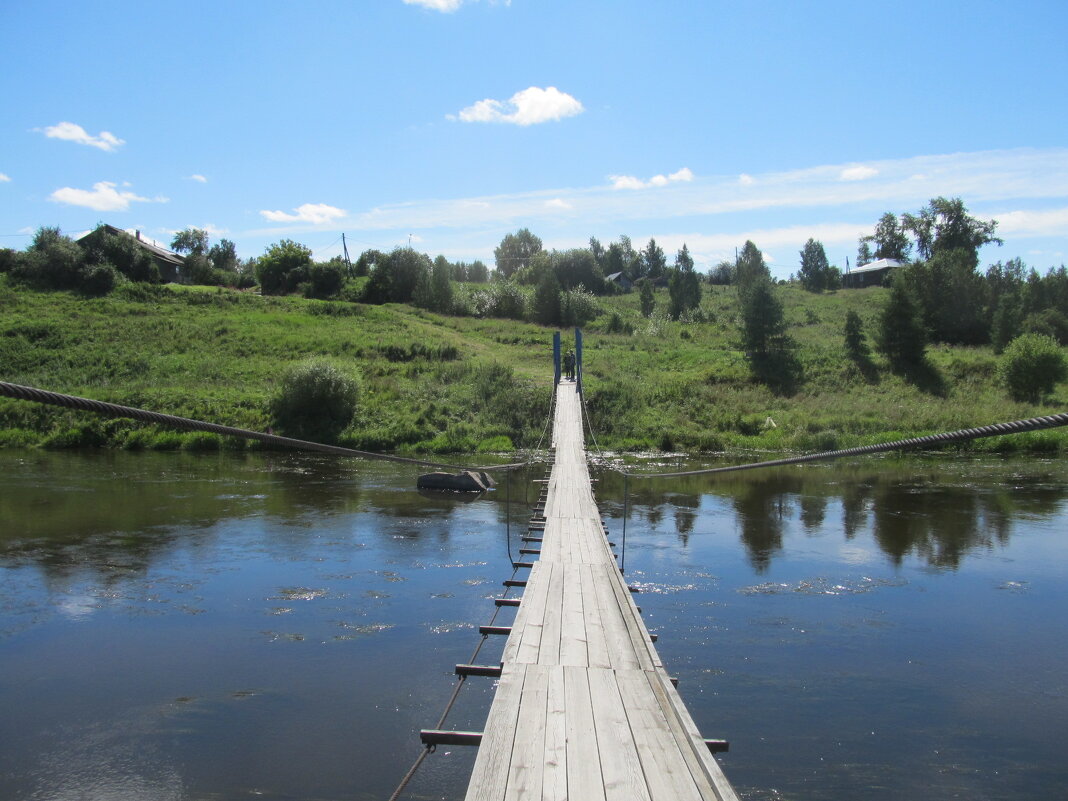 висячие мосты Мурзинки - Елена Шаламова
