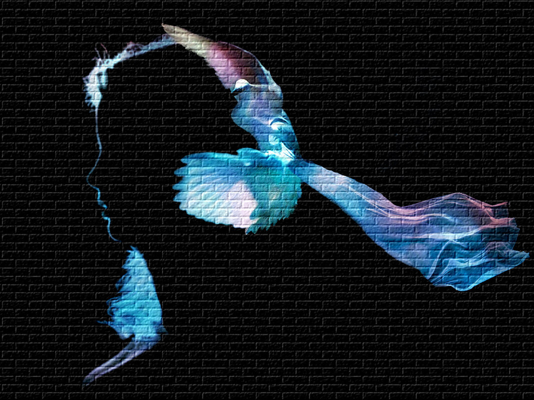 Дай я тебя обниму  ( графити на стене) - Е.М. ***