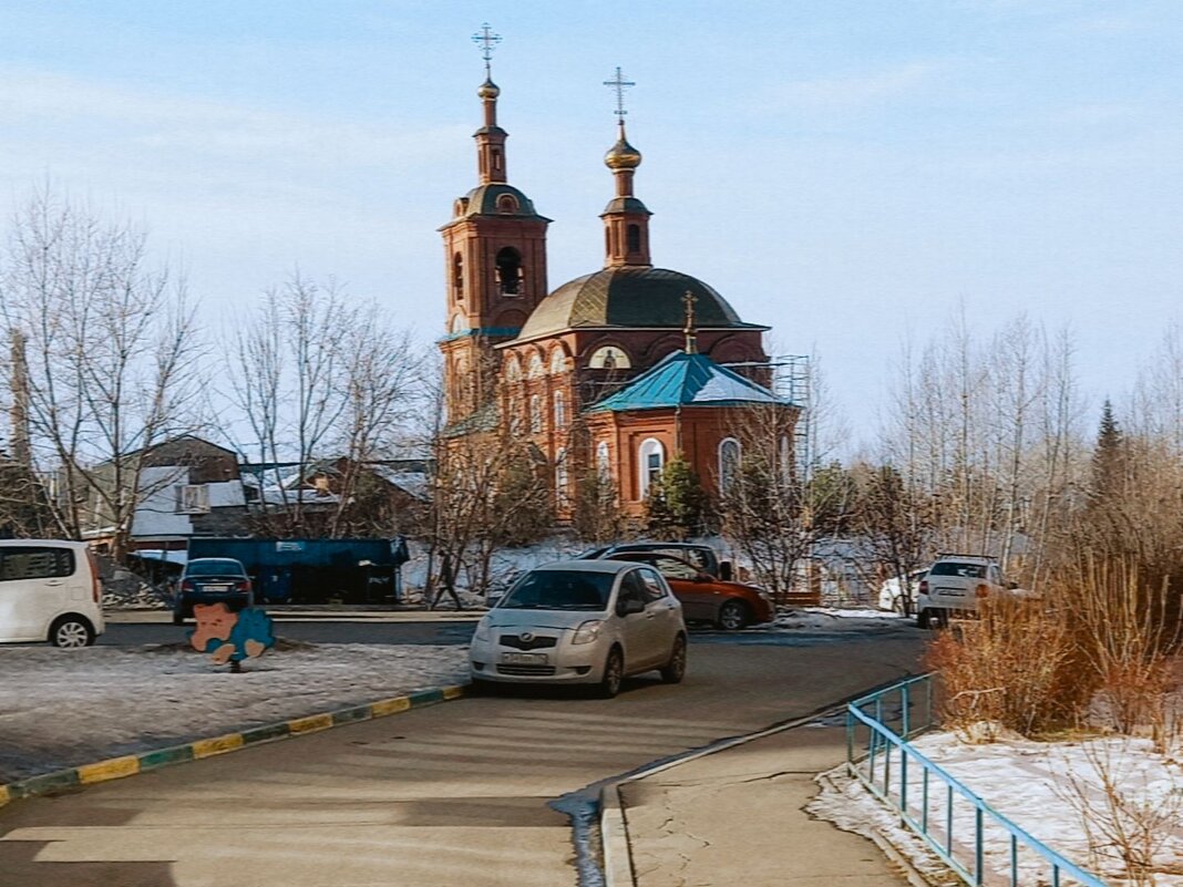 Копейская церковь, вид, с другого ракурса. - Игорь Солдаткин