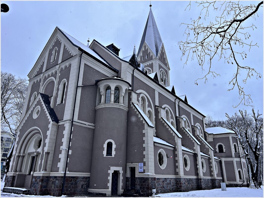 Кирха памяти королевы Луизы. (Кукольный театр). 1899-1901г. - Валерия Комова Кирха памяти королевы Луизы. (Кукольный театр). 1899-1901г. - Валерия Комова