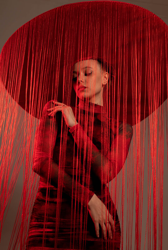 Девушка в красном - Лилия Селезнева Девушка в красном - Лилия Селезнева