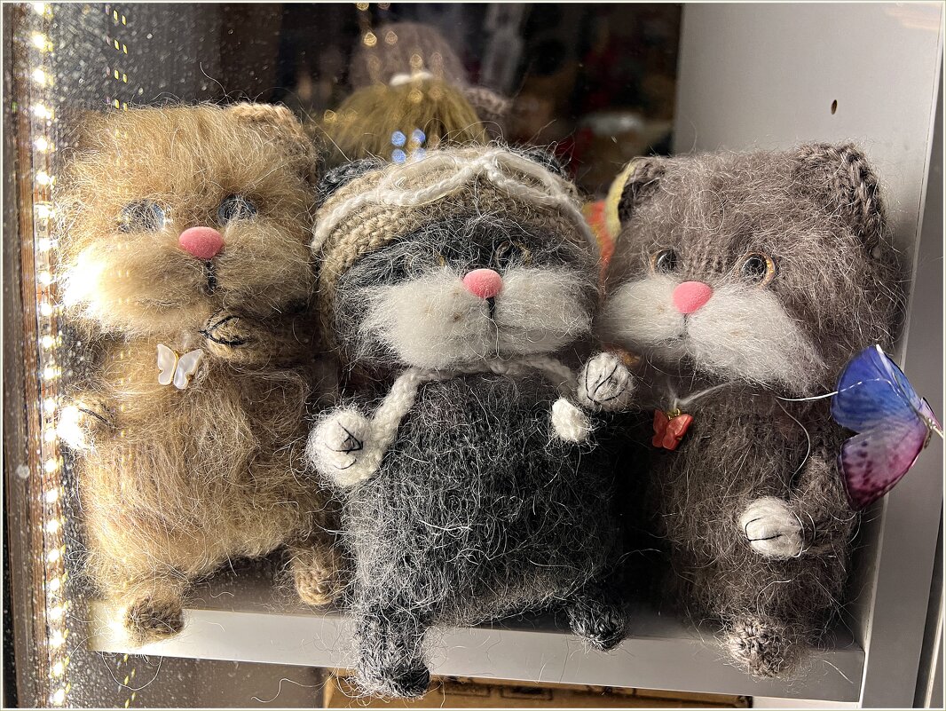 Коты сувенирной лавки. - Валерия Комова