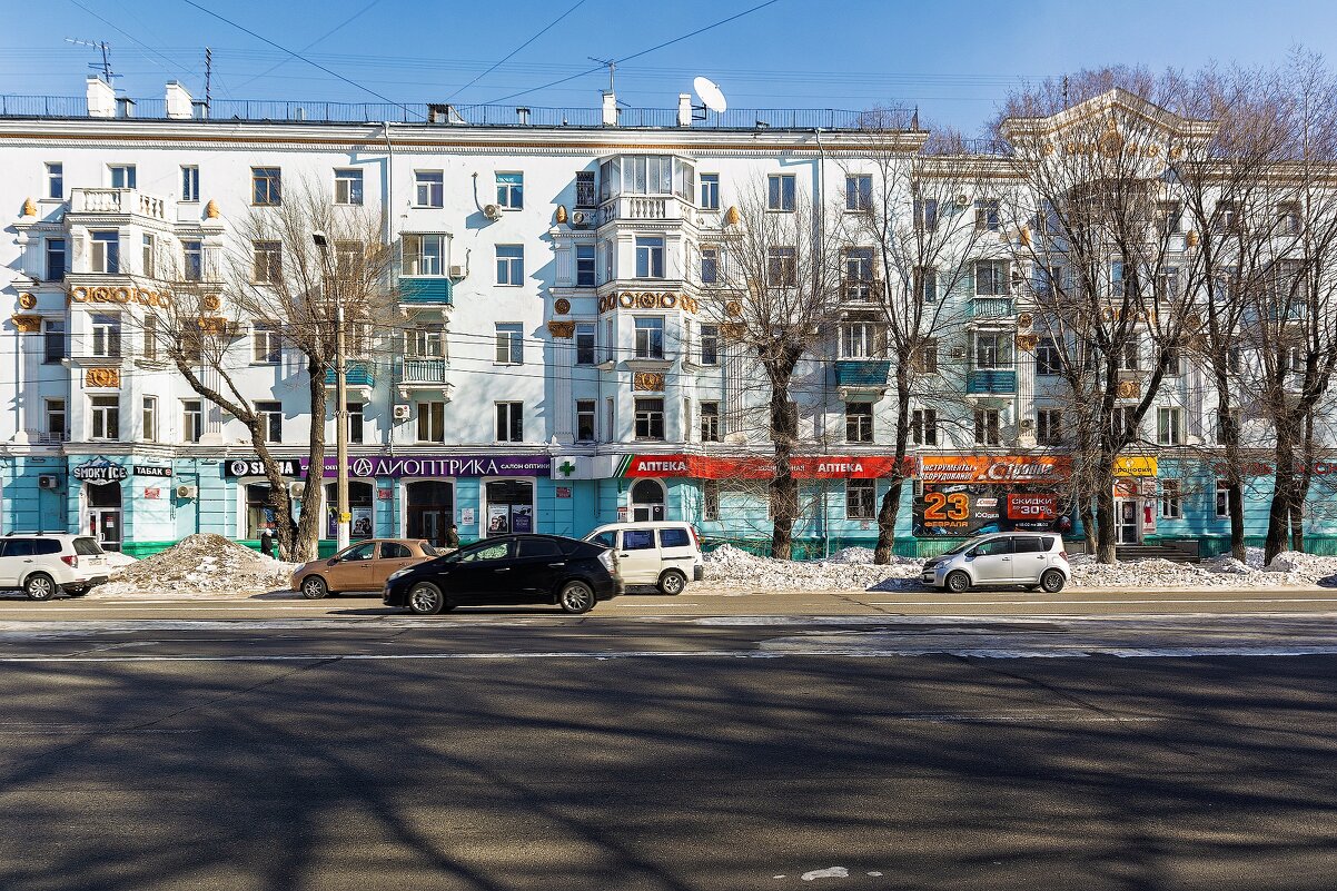 Проспект Мира, г.Комсомольск-на-Амуре. - Виктор Иванович Чернюк Проспект Мира, г.Комсомольск-на-Амуре. - Виктор Иванович Чернюк