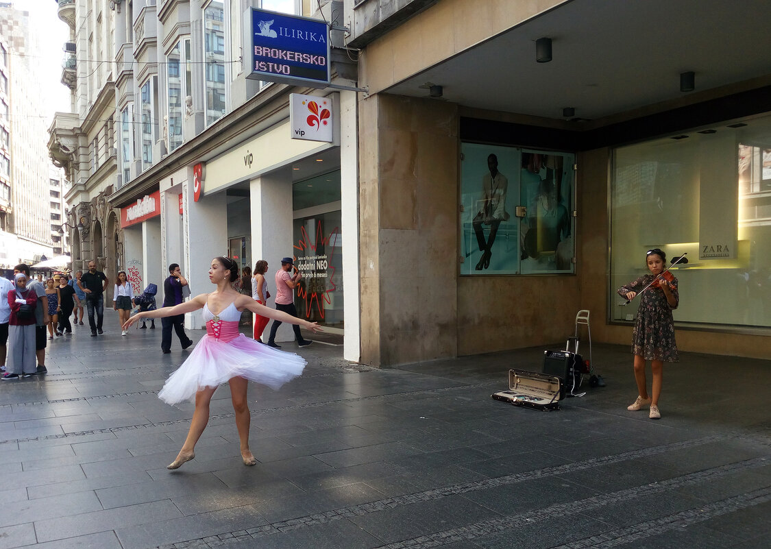 Балет на улице - Милорад 