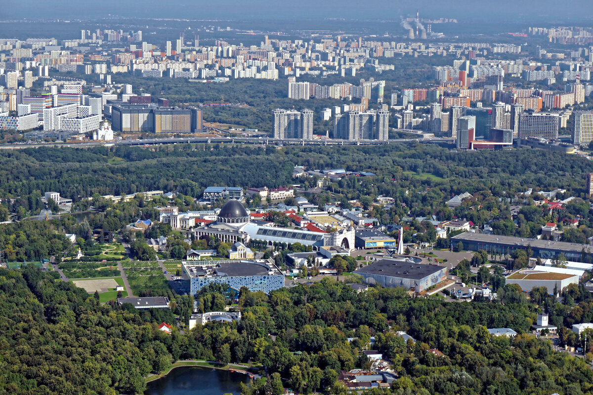 Москва с высоты птичьего полёта - Валерий Судачок Москва с высоты птичьего полёта - Валерий Судачок