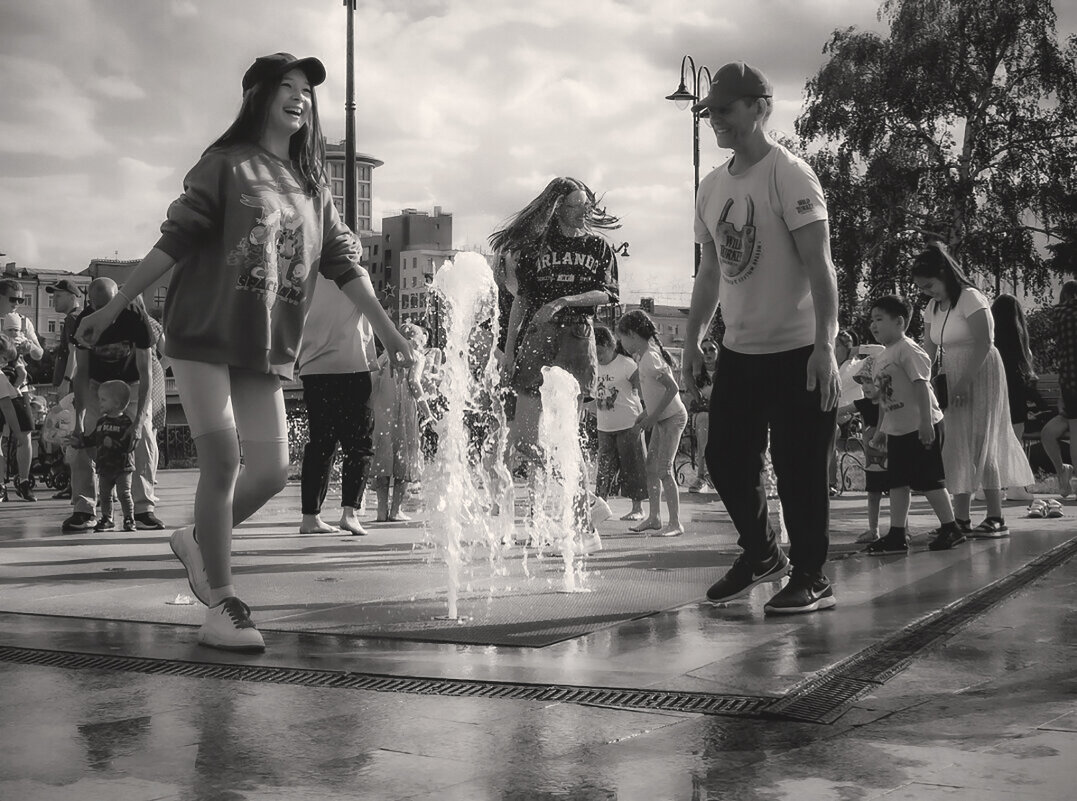 Летние радости (чб) - Сергей Царёв Летние радости (чб) - Сергей Царёв