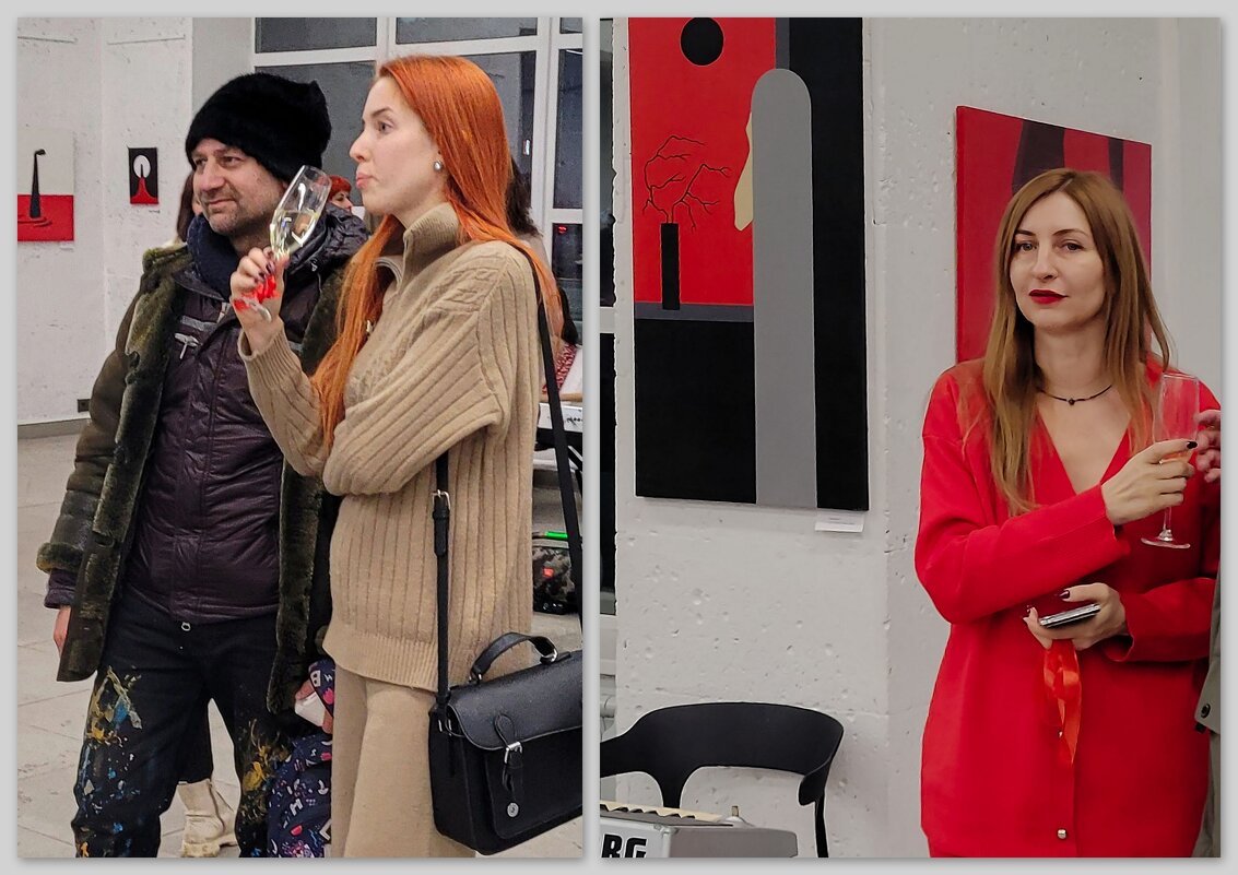 Атмосфера на выставке - Татьяна Машошина