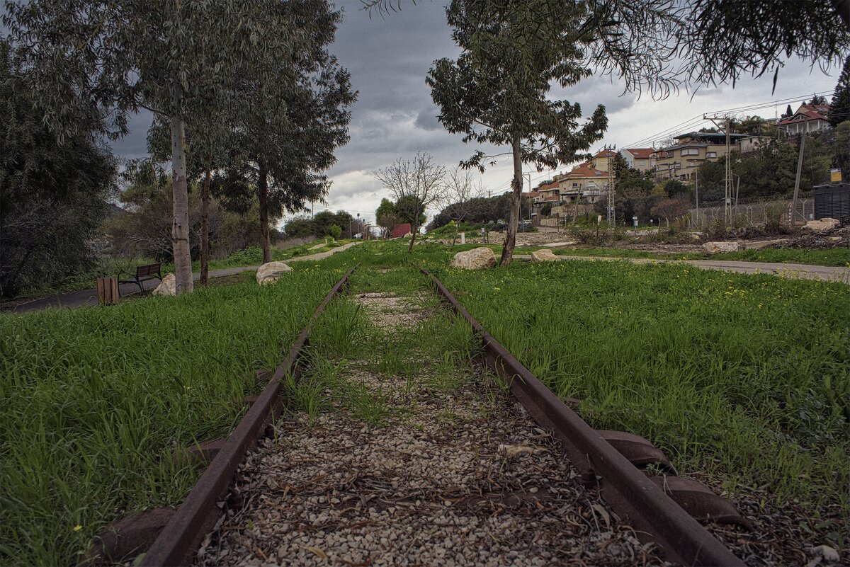 Железнодорожный музей в долине Кирьят Харошат Вальруй. Под Кирьят-Тивоном 2025г - ujgcvbif 