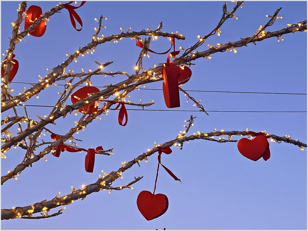 Февральские украшения города. - Валерия Комова