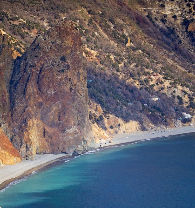 Мыс Фиолент зимой - Светлана Тихонина