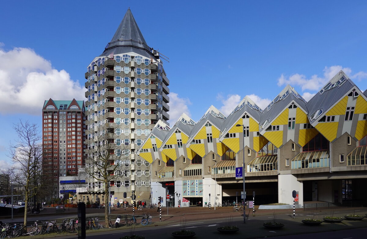 Карандаш и кубические домики... - Elena Ророva